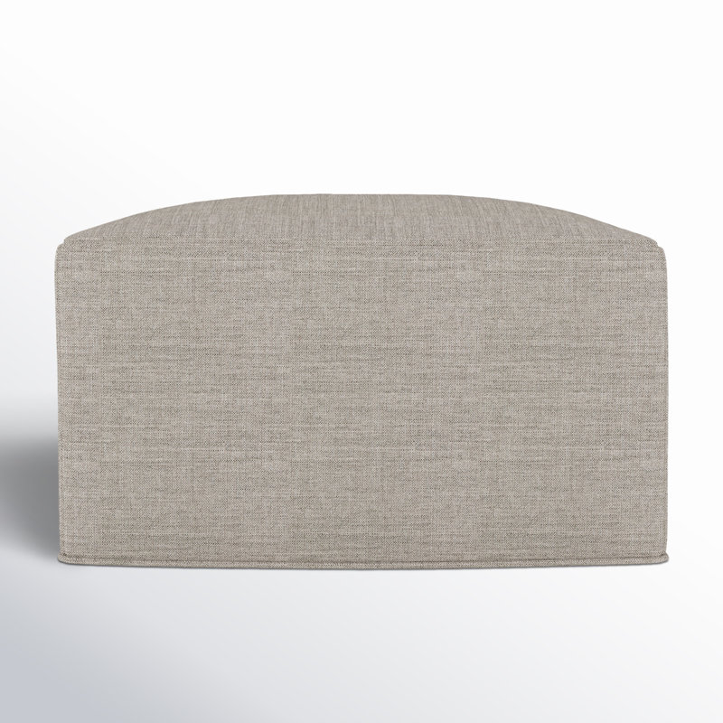  Repose-pieds extérieur Praia Sunbrella®, Toile Sunbrella® argent coulé