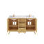 Ensemble de meuble-lavabo double 60 po-89871409