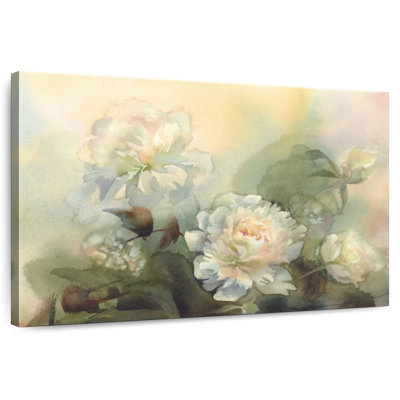 Harnek Abstract Bouquet Of Peonies