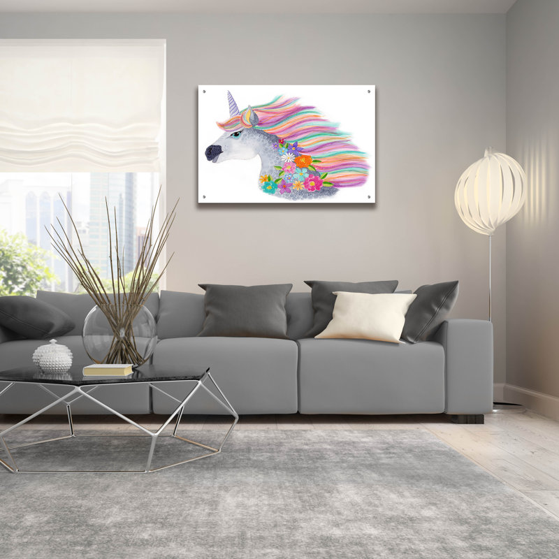 " Unicorn Magic " by Hello Angel, 24" H x 36" W x 0.2" D