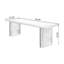 Bureau rectangulaire en bois massif noir-108953377
