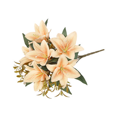 Fabric Lillies Arrangement