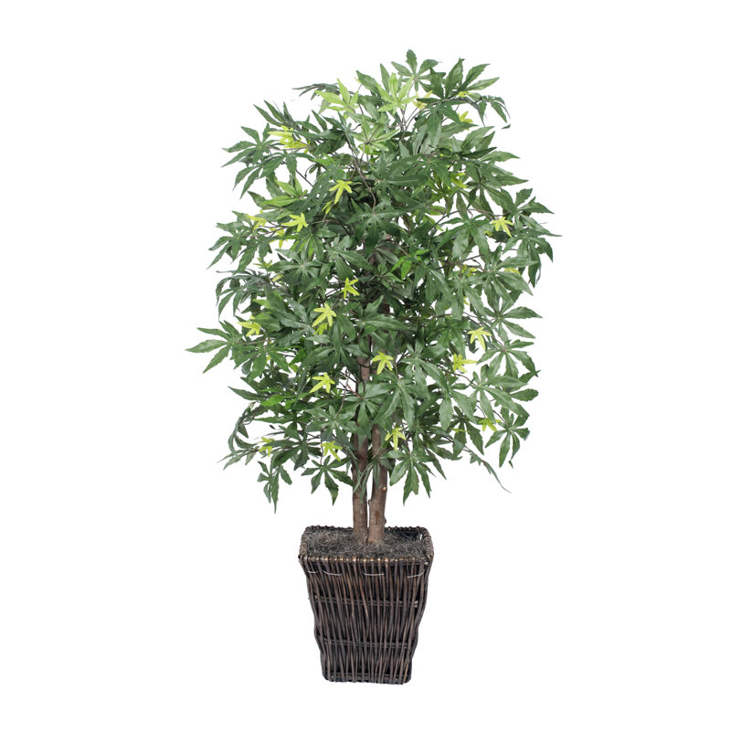 Dejaun 48'' Faux Tree in Manufactured Wood Basket