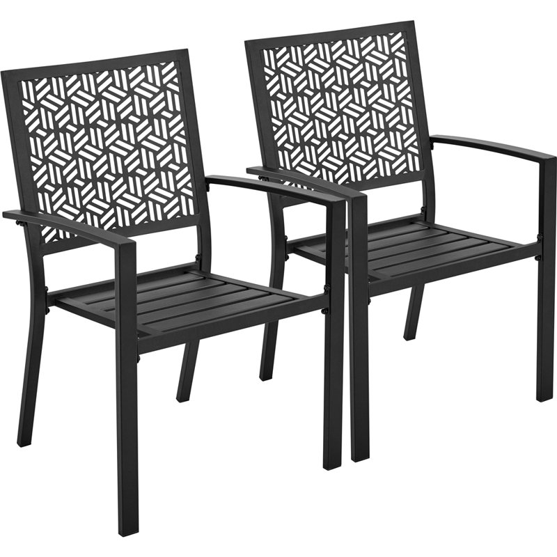 Stacking Patio Dining Armchair