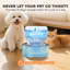 Fontaine à chat en acier inoxydable, 246 oz / Fontaine automatique pour animaux 7L avec filtres, pompe ultra-silencieuse, fenêtre de visibilité, distributeur de bol d'eau pour chiens, chats et maisons multi-animaux