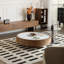 Table basse moderne et simple rétro