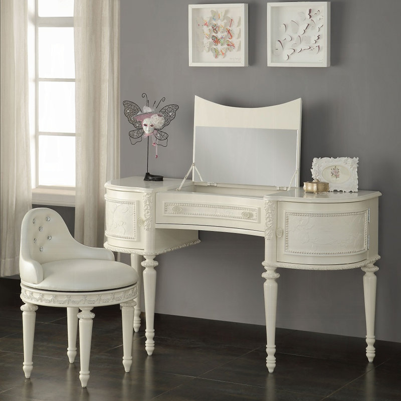 Fauteuil de coiffeuse Alderwood avec pivot