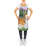 No Pattern Bib Apron