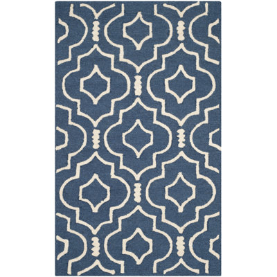 Brunswick Hand Tufted Wool Geometric Rug