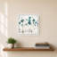 «Abstract Balance IV Blue» par Lisa Audit - impression sur toile