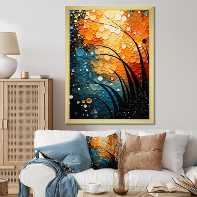 " Colourful Tree Aerial Dance Pointillism "