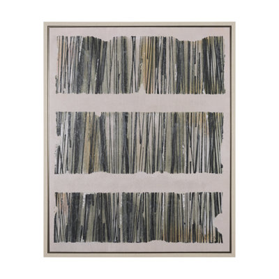Toile encadrée texturée Strand par Mercana Studio
