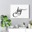 Joy - Wrapped Canvas Print-1942859891