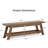 Modern Farmhouse 2-tier Storage Side Table