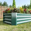 Lit rectangulaire en métal surélevé pour légumes, plantes, herbes de rouille, assemblage facile, preuve-502955462-502955463