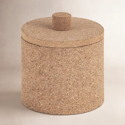 Large Round Cork Box