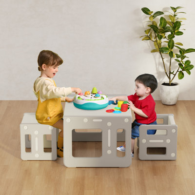 Kids Table ECR4Kids Premium Bentwood Multipurpose Table And Chair