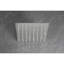 Pomme de douche en acier inoxydable 304 avec fonction automatique - 8,15 po X 9,98 po, 1,8 lb, buses en nickel brossé 8 x 8 x 10 po, 1,8 lb-118034664
