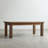 Ash wood rectangular end table-110429738