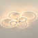 Gullo 6 - Light 31.5'' Unique Acrylic LED Flush Mount Ceiling Light