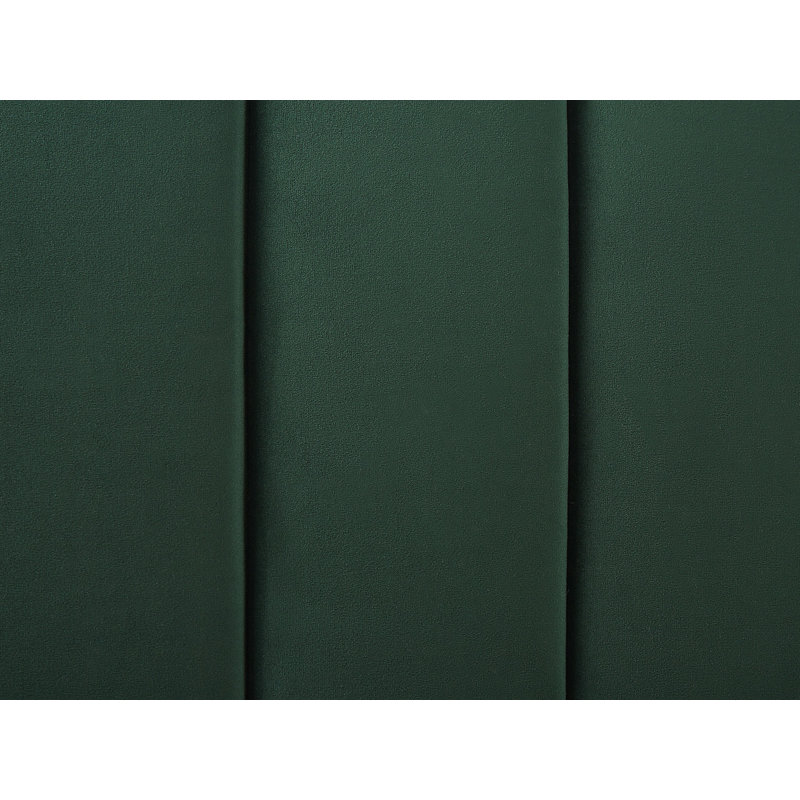 Caroline Upholstered Bed, Double (4'6), Green