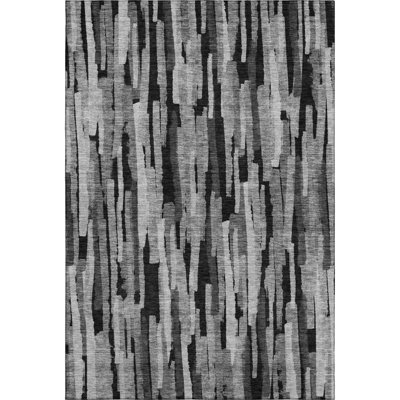 Premium Machine Washable Dahl AMF1079 Stripes Rug