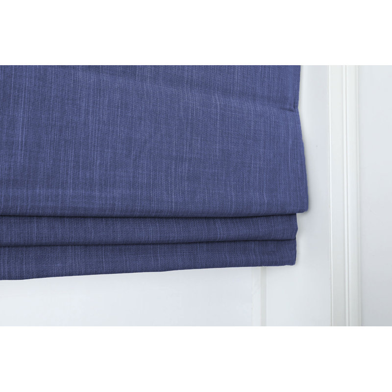 Store romain obscurcissant, Bleu denim, 27"WX64"H