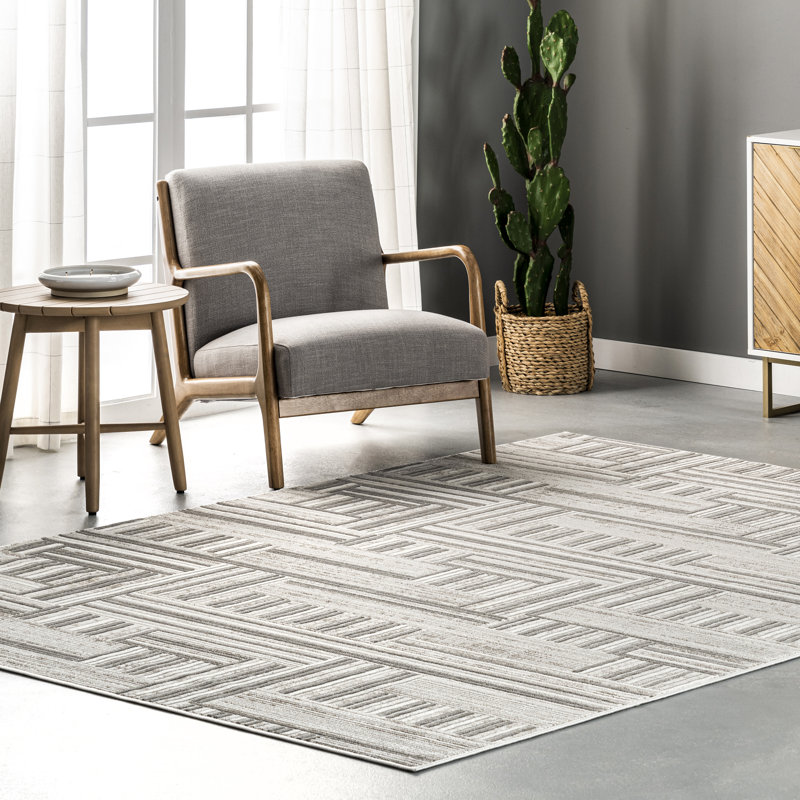 Tapis gris Ludwiga, Rectangle 8 pi x 9 pi 8 po