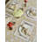 Hand Block Print Tablecloth, Yellow-2011762205