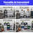 Letusto Shoe Storage Box Organizers 6 Pair Stackable Shoe Storage Box-2034358177