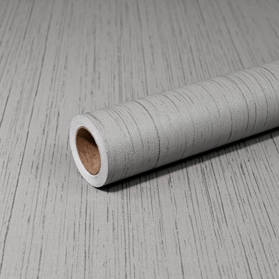Feather Heavyweight Vinyl Wallpaper, Natural Beige