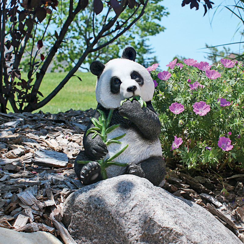 Statue ours Panda asiatique Bai Yun