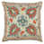 Orange / pierre / beige floral