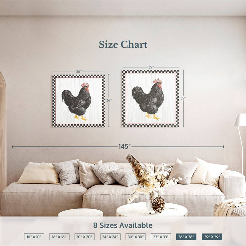 Home To Roost III, H 39 po x l 39 po