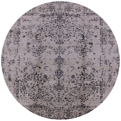 Tapis oriental gris / noir Hurustr