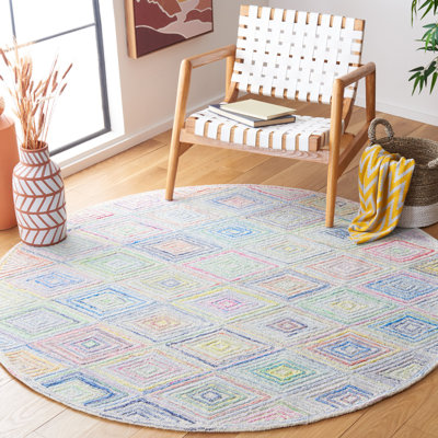 Metro Hand Tufted Performance Geometric Rug