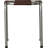 Joniesha Metal Accent Stool