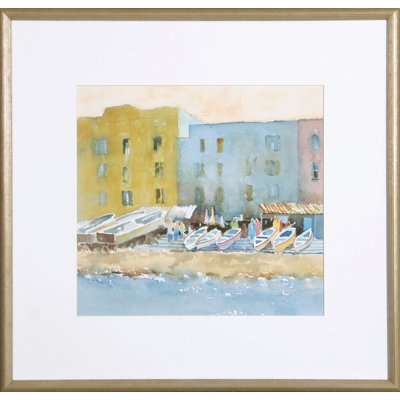Capri Harbor I Print by Maiser