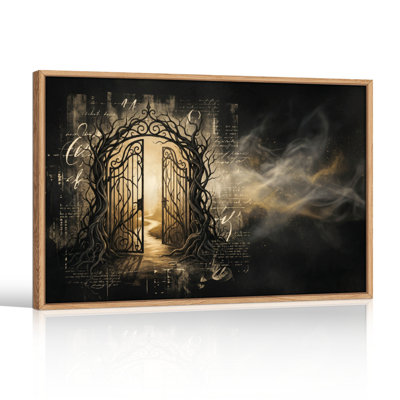 Ensemble de 1 tableau sur toile Mystic Gate