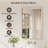 Rectangular Bathroom Mirror Beveled Metal Frame Wall Vanity Mirror-992297319-992297320