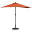 150 cm D Market Parasol with Pulley Lift-77201168-77201174