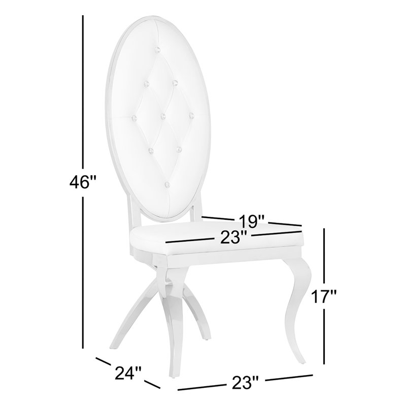 Chaises d'appoint rembourrées Edgardo, Bleu sarcelle