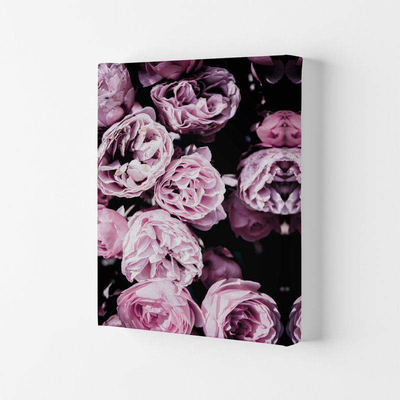 Pink Flowers II 1 Piece Wall Art, 42cm H x 29.7cm W x 4cm D, Wrapped Canvas