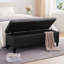 Banc de rangement rembourré en similicuir de 50,3 po Asdrubale-1612692385