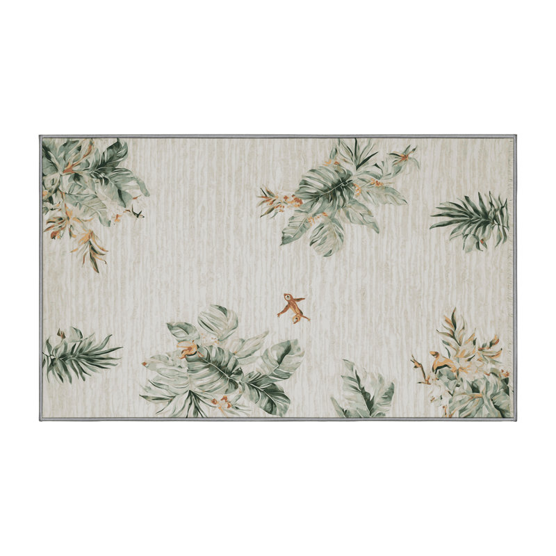 Tapis gris soyeux et moelleux, Rectangle 6 pi x 9 pi