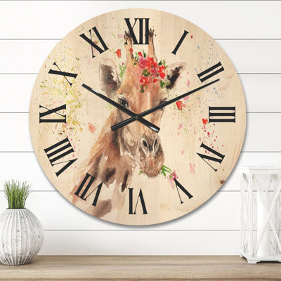Solid Wood Wall Clock