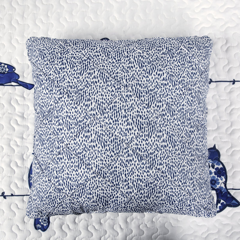 Jeté Rowley Birds, Bleu marine, Très grand