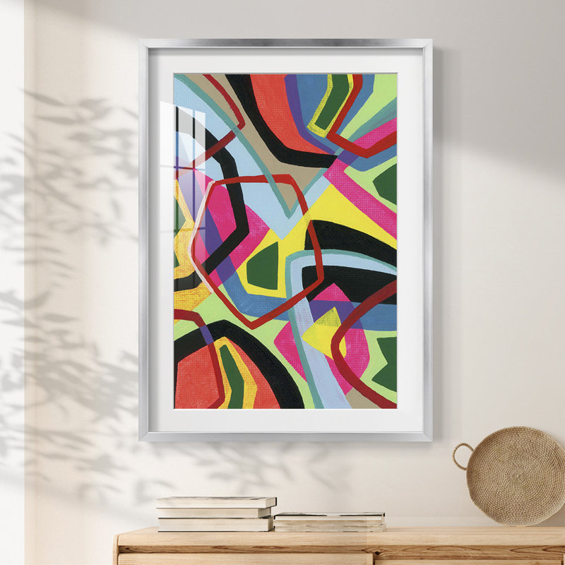 Bold Shape Shift II - Impression encadrée