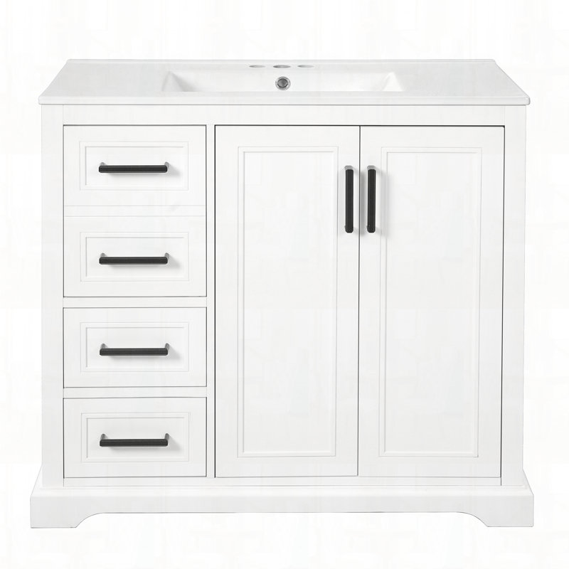 Meuble-lavabo 36 po avec lavabo en céramique