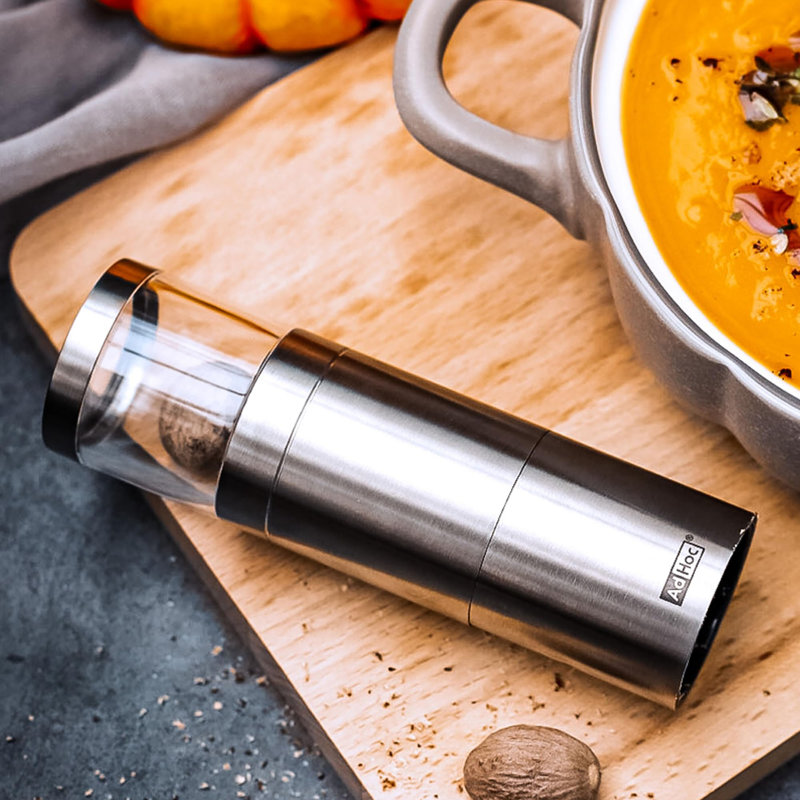 Stainless Steel Salt And Pepper Shaker Set